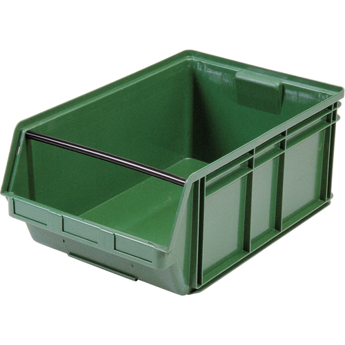 Giant Stacking Containers, 18.375" W x 29" D x 11.875" H, Green Toolneeds Inc.
