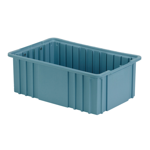 Divider Box, Polyethylene, 15.5" W x 9.9" D x 6" H, Light Blue Toolneeds Inc.