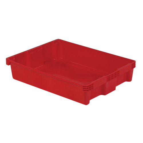 Contenants Stack-N-Nest Polylewton, 6,1" x 29,6" x 22,4", Rouge Toolneeds Inc.