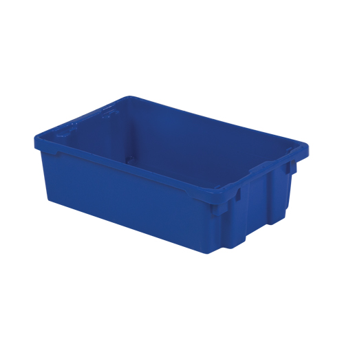 Contenants Stack-N-Nest Polylewton, 6,2" x 20,1" x 13", Bleu Toolneeds Inc.