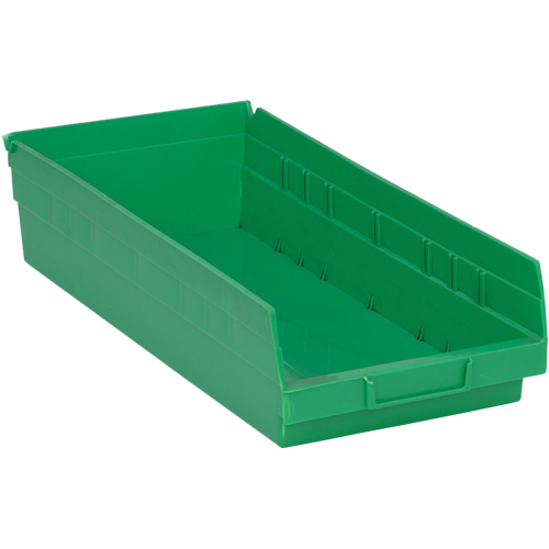 Bacs pour tablette, 8-1/8" la x 4" H x 17-7/8" p, Vert, Capacit&eacute; 40 lb Toolneeds Inc.