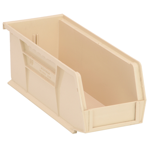 Ultra Stack & Hang Bin, 4-1/8" W x 4" H x 10-7/8" D, Ivory Toolneeds Inc.