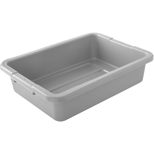 Boîtes utilitaires - Gris, 5" ha x 15" p x 20" lo, Plastique, Gris Toolneeds Inc.