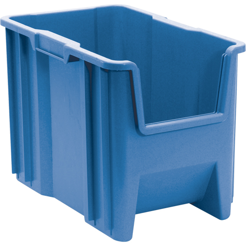 Giant Stacking Containers, 10.875" W x 17.5" D x 12.5" H, Blue Toolneeds Inc.