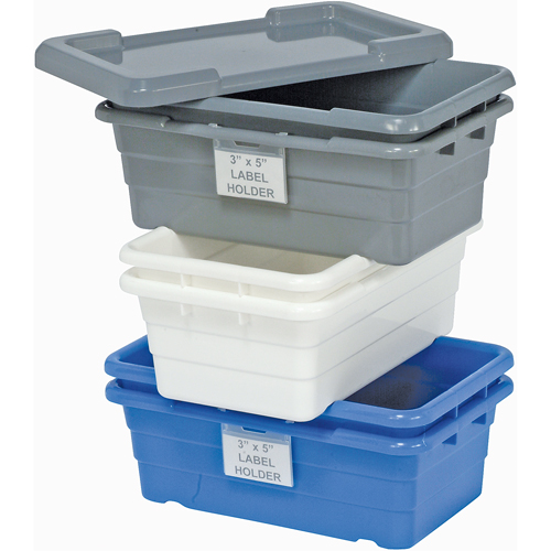 Cross Stack Bins, 11" W x 17.25" D x 12" H, Grey Toolneeds Inc.