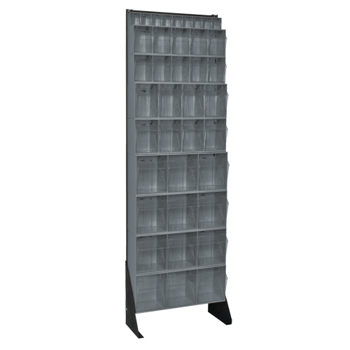 Tip-Out Bins Stand, 23-5/8" W x 8" D x 75" H, 36 Drawers Toolneeds Inc.