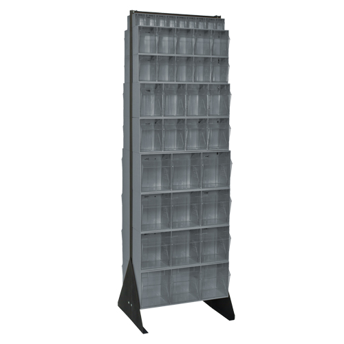 Tip-Out Bins Stand, 23-5/8" W x 16" D x 75" H, 72 Drawers Toolneeds Inc.