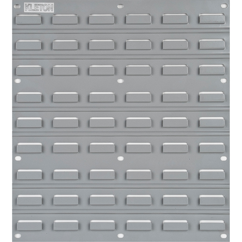 Panneau perfor&eacute; en m&eacute;tal pour bacs, 16 bacs, 18" la x 1/8" p x 19" h Toolneeds Inc.