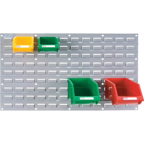 Panneau perfor&eacute; en m&eacute;tal pour bacs, 32 bacs, 36" la x 1/8" p x 19" h Toolneeds Inc.