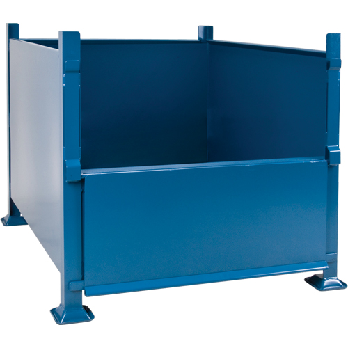 Bulk Stacking Containers, 30" H x 34.5" W x 40.5" D, 3500 lbs. Capacity Toolneeds Inc.