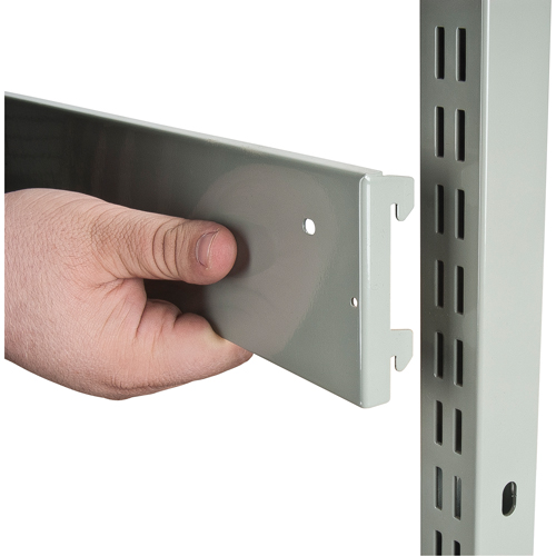 Servante mobile de bacs &agrave; plateaux inclinables - chariot seulement, &agrave; deux c&ocirc;t&eacute;s, 26-1/4" la x 22" p x 57-1/2" h Toolneeds Inc.