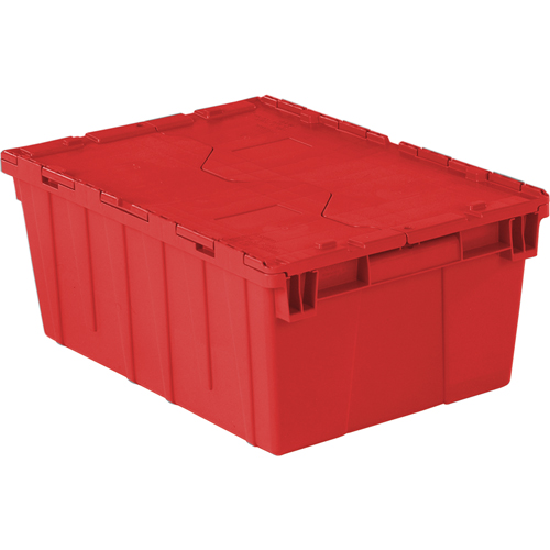 Contenants de distribution Flipak en plastique poly&eacute;thyl&egrave;ne (PE), 21,9" x 15,2" x 9,3", Rouge Toolneeds Inc.