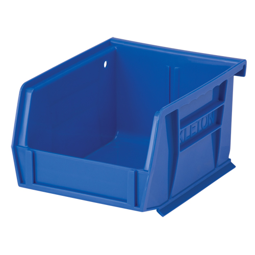 Stack & Hang Bin, 4-1/8" W x 3" H x 5-3/8" D, Blue Toolneeds Inc.