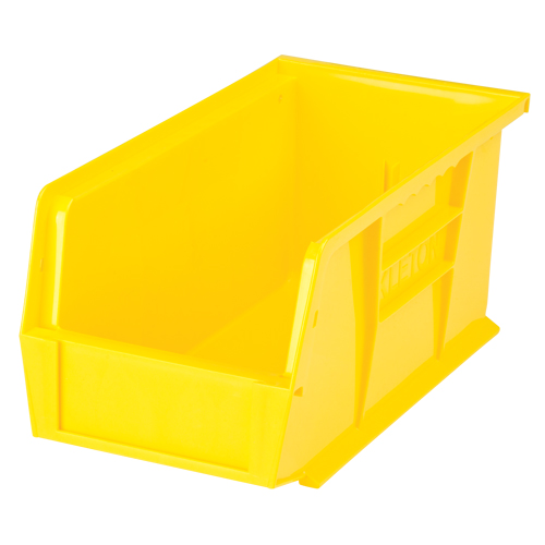 Stack & Hang Bin, 5-1/2" W x 5" H x 10-7/8" D, Yellow Toolneeds Inc.