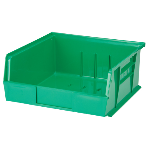 Stack & Hang Bin, 11" W x 5" H x 10-7/8" D, Green Toolneeds Inc.
