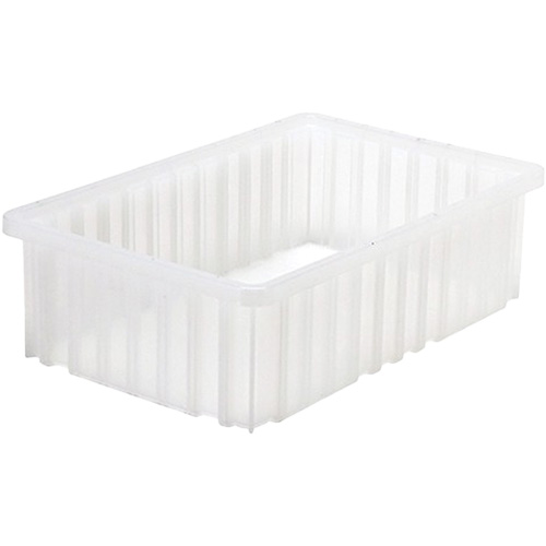 Divider Box&reg; Container, Plastic, 16.5" W x 10.875" D x 5" H, Grey Toolneeds Inc.
