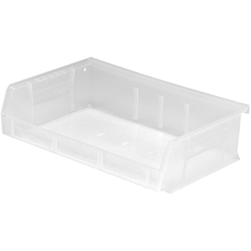 Ultra Stack & Hang Bin, 7-3/8" W x 3" H x 11" D, Clear Toolneeds Inc.