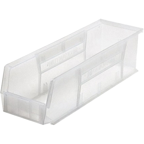 Ultra Stack & Hang Bin, 17-7/8" W x 5" H x 5-1/2" D, Clear Toolneeds Inc.