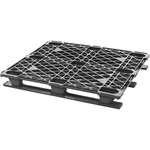 Palette empilable en plastique, Acc&egrave;s de Quatre c&ocirc;t&eacute;s, 48" lo x 40" la x 5-3/5" h Toolneeds Inc.