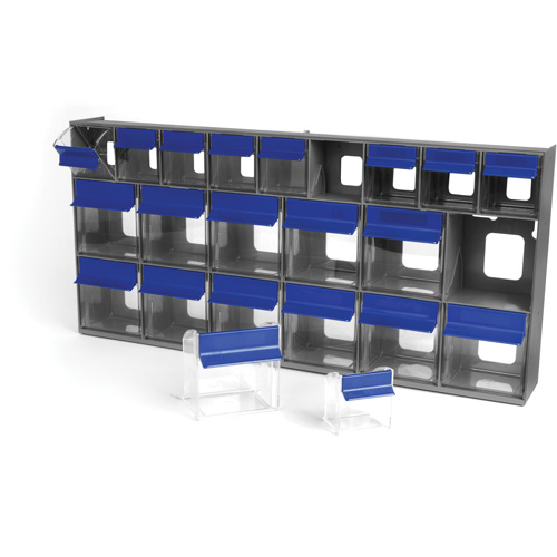 Compartiments pour bacs inclinables, 23-5/8" la x 3-5/8" p x 11-1/6" h, 21 tiroirs Toolneeds Inc.