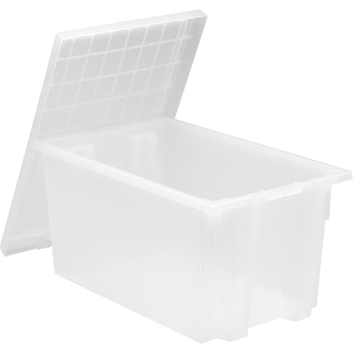 Contenant robuste Stack & Nest, 13" x 19,5" x 23,5", Transparent Toolneeds Inc.