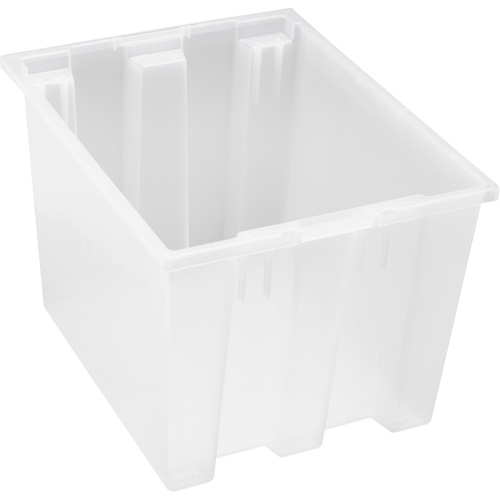 Contenant robuste Stack & Nest, 13" x 15,5" x 19,5", Transparent Toolneeds Inc.