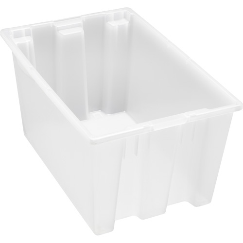Contenant robuste Stack & Nest, 15" x 19,5" x 29,5", Transparent Toolneeds Inc.