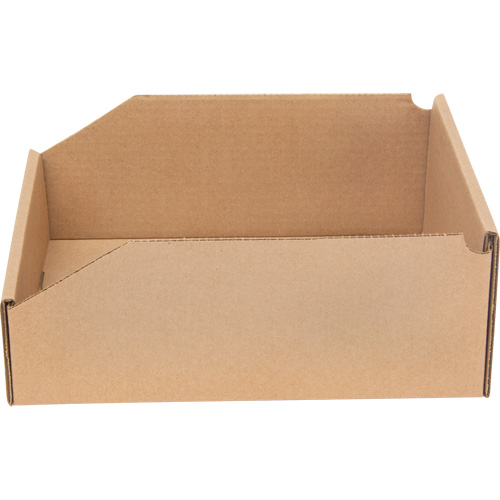 Deep Corrugated Parts Bins, 11-3/4" W x 11-1/4" D x 4-1/2" H, Beige Toolneeds Inc.