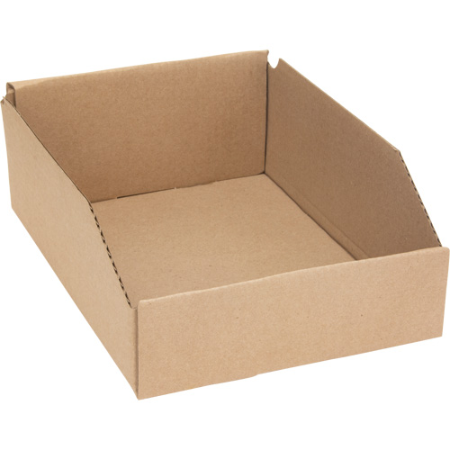 Deep Corrugated Parts Bins, 8-3/4" W x 11-1/4" D x 4-1/2" H, Beige Toolneeds Inc.
