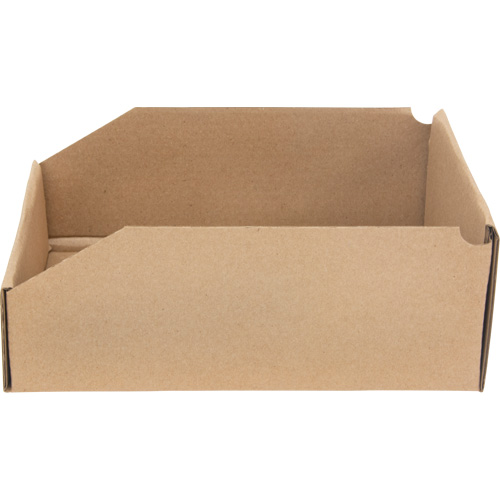 Deep Corrugated Parts Bins, 8-3/4" W x 11-1/4" D x 4-1/2" H, Beige Toolneeds Inc.