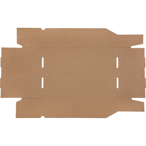 Deep Corrugated Parts Bins, 11-3/4" W x 17-1/4" D x 4-1/2" H, Beige Toolneeds Inc.