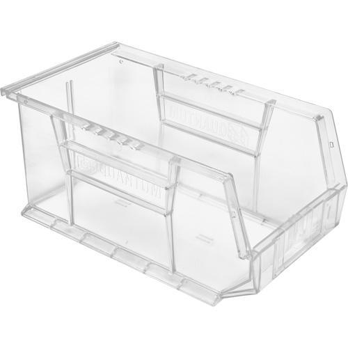 Crystal Clear Ultra Bins, 8-1/4" W x 7" H x 14-3/4" D, Clear Toolneeds Inc.