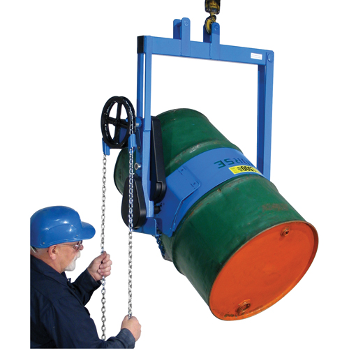 Drum Lifter, 55 US gal. (45 Imperial Gal.) Drum Size, 800 lbs./363 kg. Cap. Toolneeds Inc.