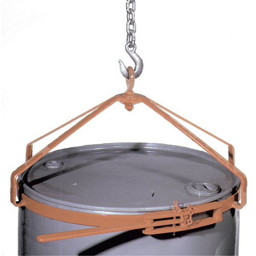 Manual Vertical Drum Lifter, 55 US gal. (45 Imperial Gal.), 700 lbs./317 kg. Cap. Toolneeds Inc.