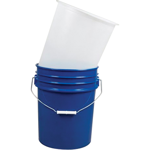 Doublures pour seaux en acier, 11-1/4" dia. x 12-1/4" h, 5 gal. US (4,16 gal. imp.) capacit&eacute; Toolneeds Inc.
