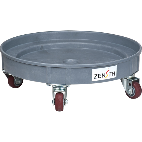 Socle roulant pour baril de confinement des fuites, 24,25" dia. X 7,625" h, Cap. de d&eacute;versement 1,5 gal. US Toolneeds Inc.