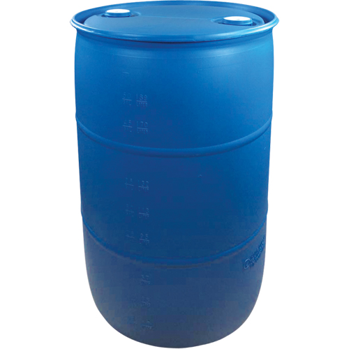 Polyethylene Drums, 55 US gal (45 imp. gal.), Closed Top, Blue Toolneeds Inc.