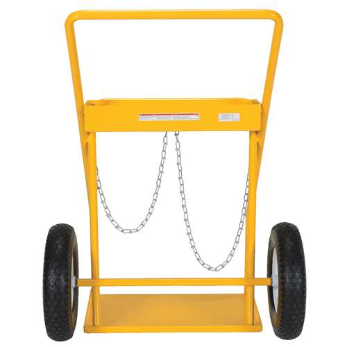 Chariot pour bouteille de gaz, Roues Caoutchouc, Base de 22" la x 14-1/8" lo, 250 lb Toolneeds Inc.