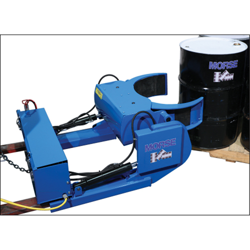 Manipulateur de baril mont&eacute; sur fourches Grip+Go &agrave; prise motoris&eacute;e, Baril de 15 - 55 gal. US (12,5 - 45 gal. imp.), Capacit&eacute; 1500 lb/680 kg Toolneeds Inc.