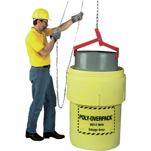 Drum Lifter, 85 US gal. (70 Imperial Gal.) Drum Size, 1000 lbs./454 kg Cap. Toolneeds Inc.