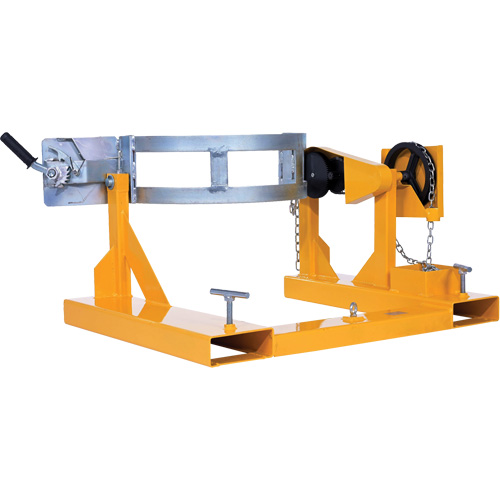 Fork Mounted Drum Carrier, For 55 US Gal. (45.8 Imperial Gal.) Toolneeds Inc.