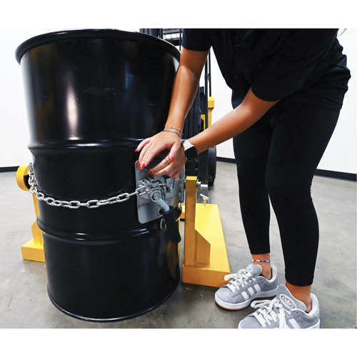 Fork Mounted Drum Carrier, For 55 US Gal. (45.8 Imperial Gal.) Toolneeds Inc.