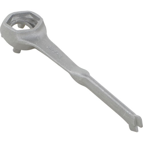 Cl&eacute; pour bouchon-&eacute;crou sp&eacute;cialis&eacute;e &agrave; un seul c&ocirc;t&eacute;, Ouverture de 1-1/2", Poign&eacute;e 4-1/4", Aluminium anti&eacute;tincelles Toolneeds Inc.
