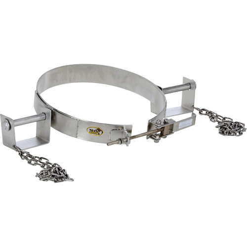 Tilting Drum Ring, 30 US Gal. (24.98 Imperial Gal.) Drum Size, 1200 lbs./544 kg Cap. Toolneeds Inc.