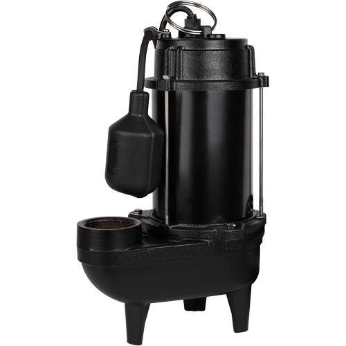 Cast Iron Effluent Pump, 4800 GPH, 120 V, 7.8 A, 1/2 HP Toolneeds Inc.