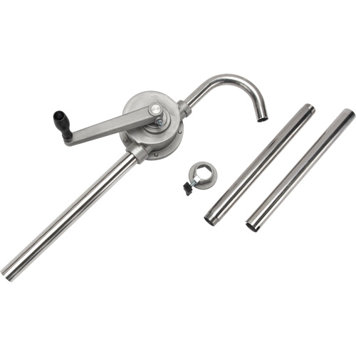 Rotary Type Drum Pump, Stainless Steel, Fits 55 Gal., 12 oz./Stroke Toolneeds Inc.