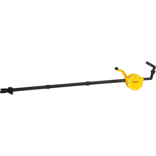 Pompe rotative pour baril, Polypropyl&egrave;ne, Pour capacit&eacute; 15 - 55 gal. US, 8 oz/course Toolneeds Inc.