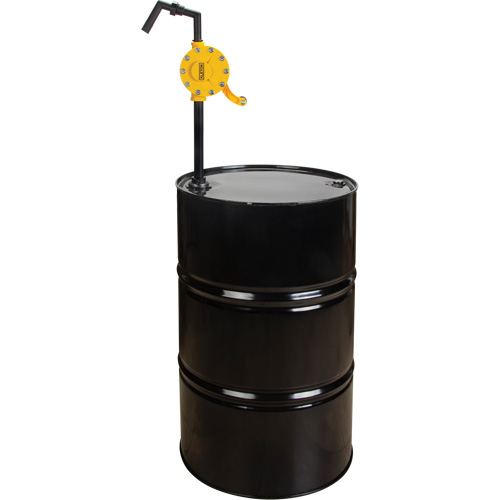 Pompe rotative pour baril, Polypropyl&egrave;ne, Pour capacit&eacute; 15 - 55 gal. US, 8 oz/course Toolneeds Inc.