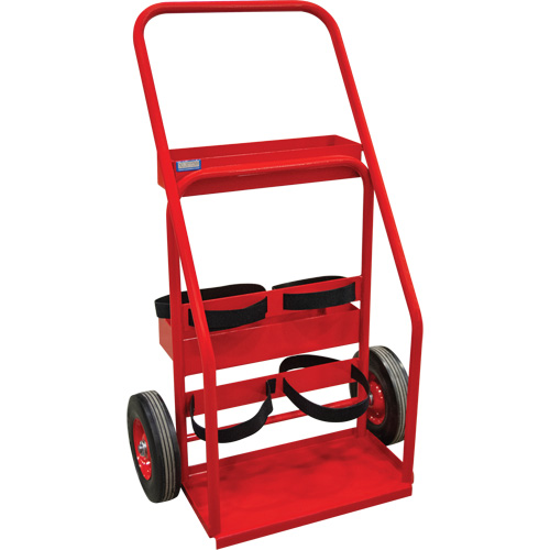 Hot Works Fire Prevention Cart, Semi-Pneumatic Wheels, 17.75" W x 8.9" L Base, 100 lbs. Toolneeds Inc.