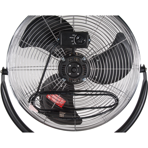 Ventilateur sur pi&eacute;destal haute vitesse, Commercial, 3 Vitesses, Diam&egrave;tre de 20" Toolneeds Inc.